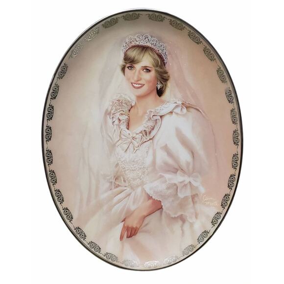 Bradford Exchange THE PEOPLES PRINCESS Diana Collector Plate Queen of Our Hearts - Picture 7 of 7